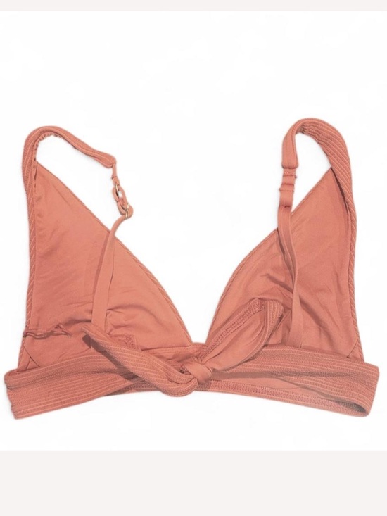Shade & Shore Other - Mauve Knit Triangle Swim Top